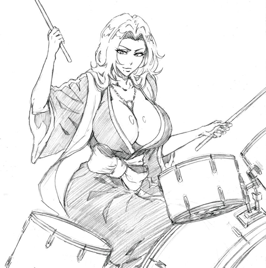 Matsumoto Rangiku (Bleach) Rule 34 Image