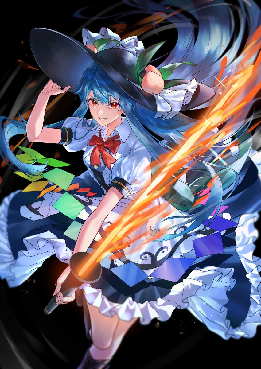 Hinanawi Tenshi (Touhou) Rule 34 Image