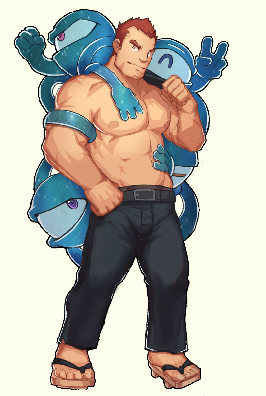 Tamamura Gunzo (Tokyo Houkago Summoners) Rule 34 Image
