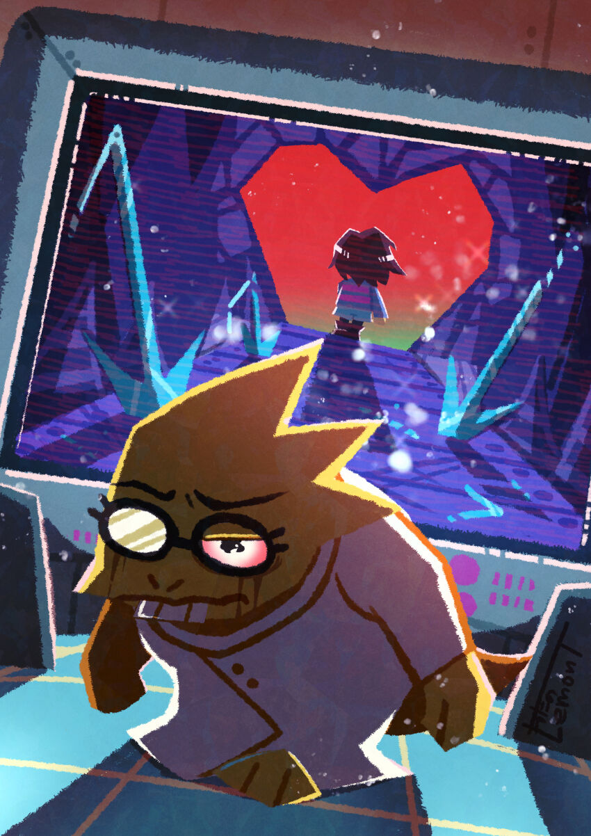 Alphys (Undertale) Rule 34 Image