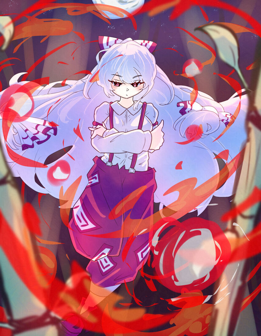 Fujiwara No Mokou (Touhou) Rule 34 Image