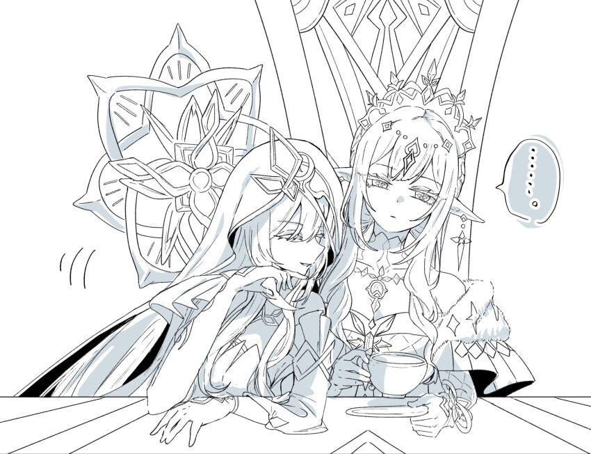 Anastasya Feodorovna Snezhnaya (Genshin Impact) Rule 34 Image
