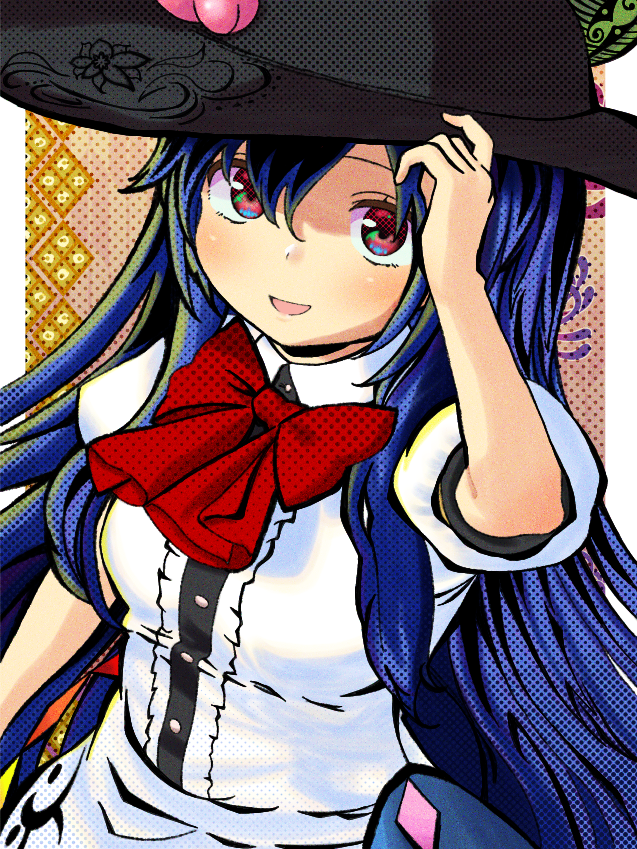 Hinanawi Tenshi (Touhou) Rule 34 Image