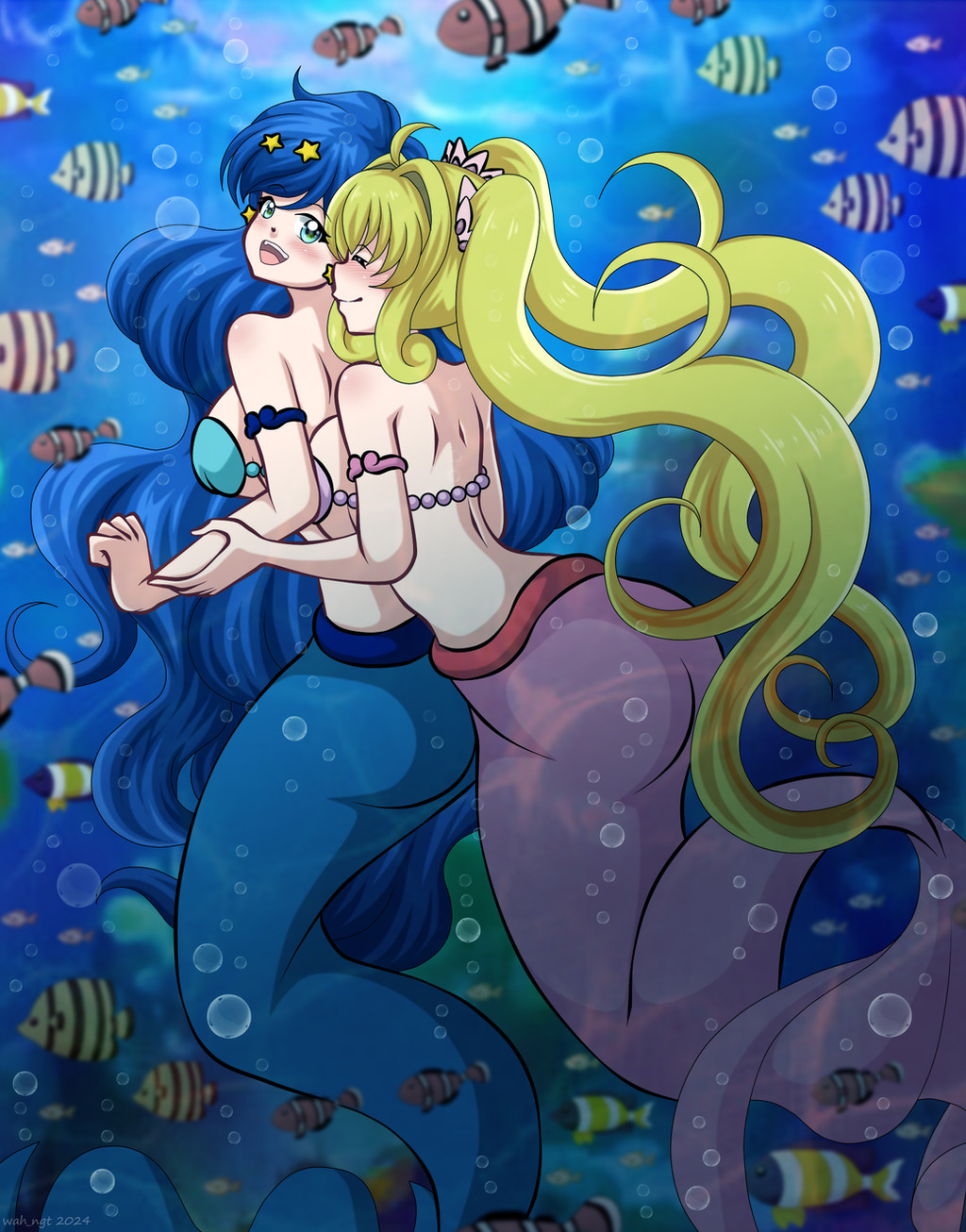 Houshou Hanon (Mermaid Melody Pichi Pichi Pitch) Rule 34 Image