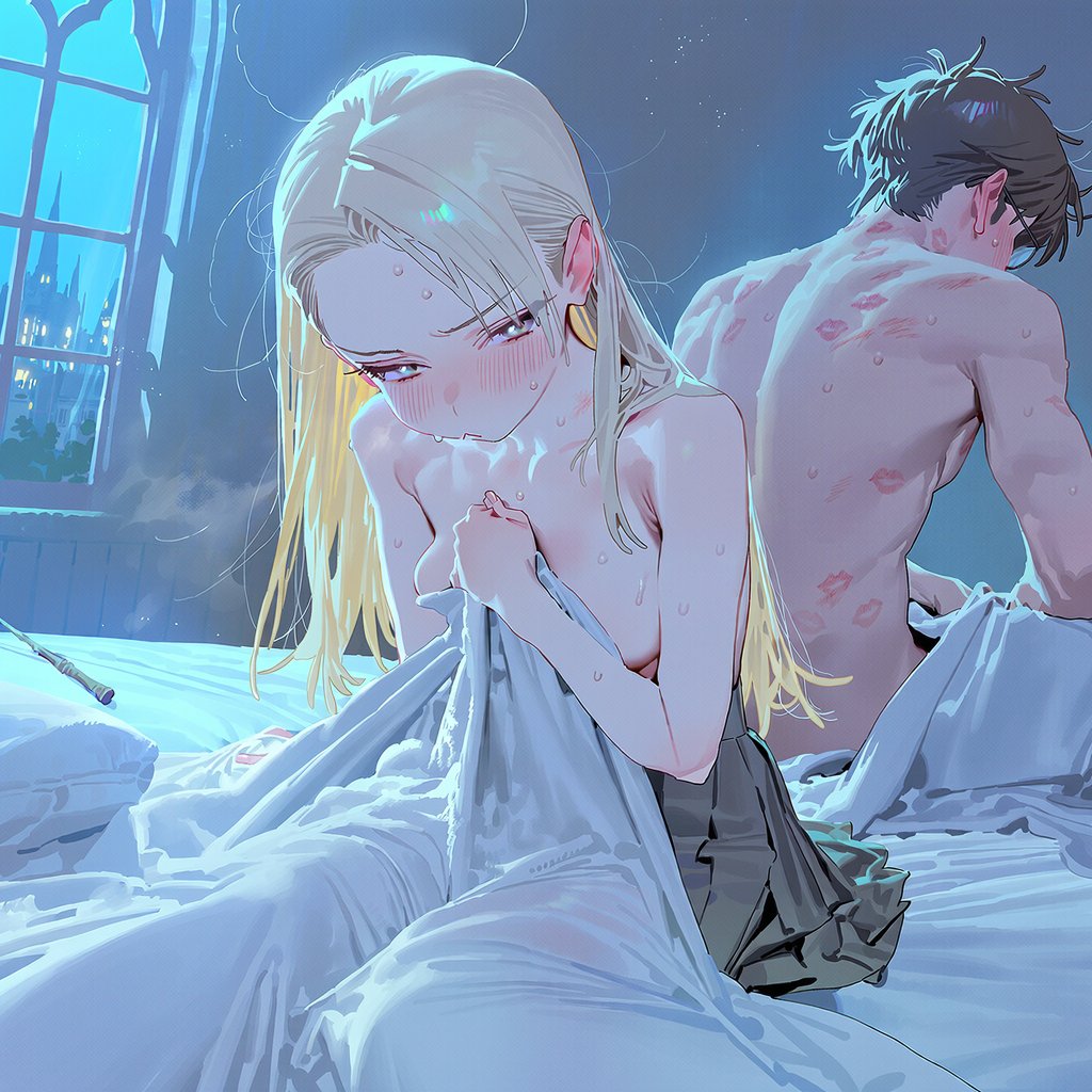 Draco Malfoy (Harry Potter) Rule 34 Image