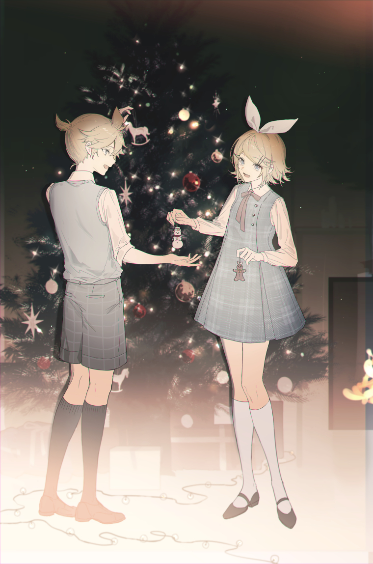 Kagamine Len (Christmas) Rule 34 Image