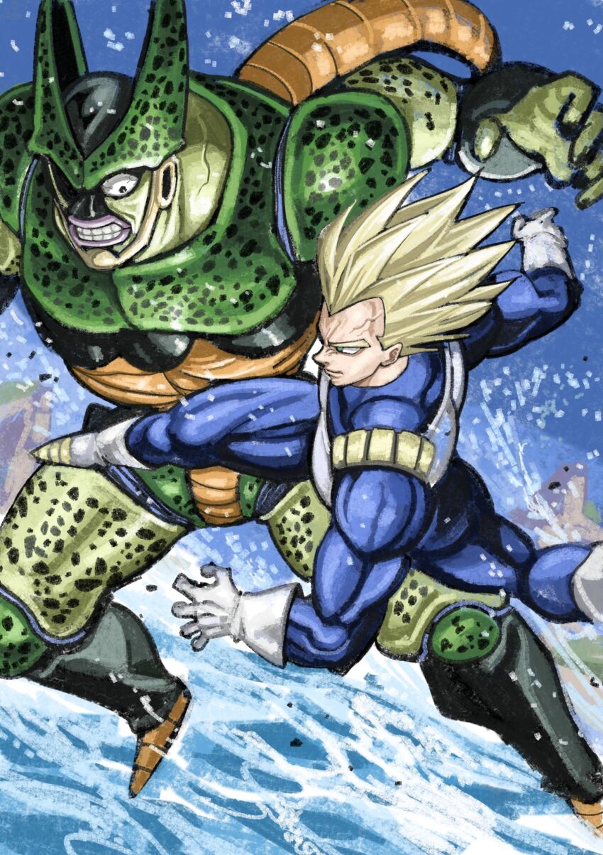 Cell (Dragon Ball) Rule 34 Image