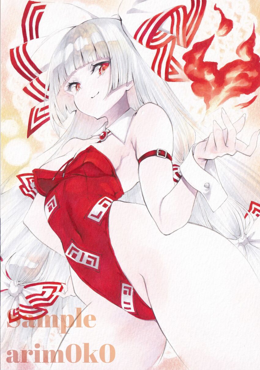 Fujiwara No Mokou (Touhou) Rule 34 Image