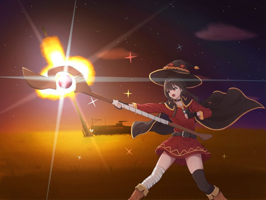 Megumin (Kono Subarashii Sekai Ni Shukufuku Wo!) Rule 34 Image