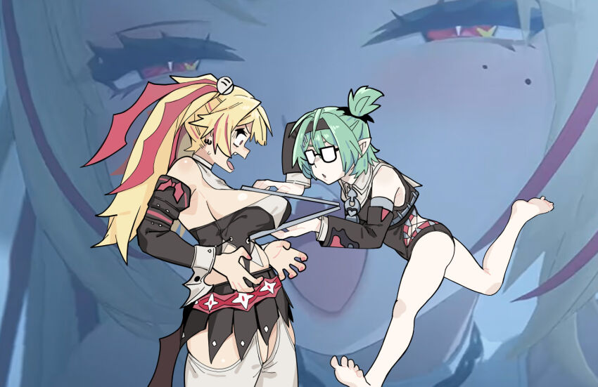 Claret Flint (Seitokai Ni Mo Ana Wa Aru!) Rule 34 Image