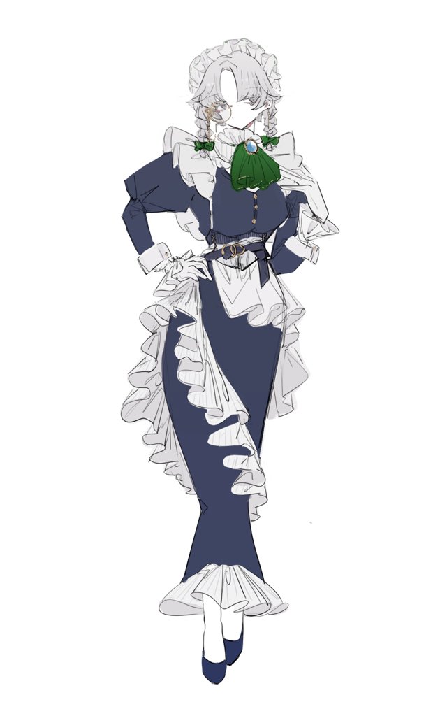 Izayoi Sakuya (Touhou) Rule 34 Image