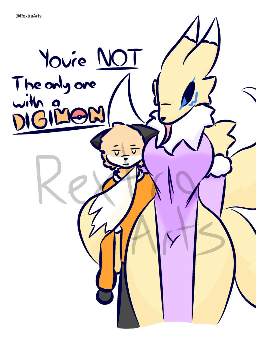 Renamon (Digimon) Rule 34 Image
