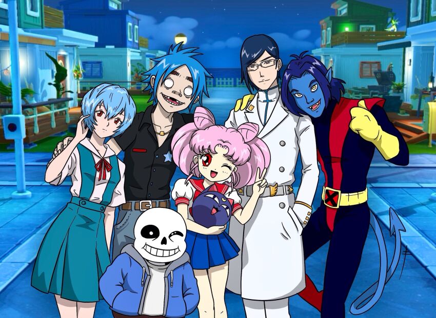 Ayanami Rei (Bishoujo Senshi Sailor Moon) Rule 34 Image