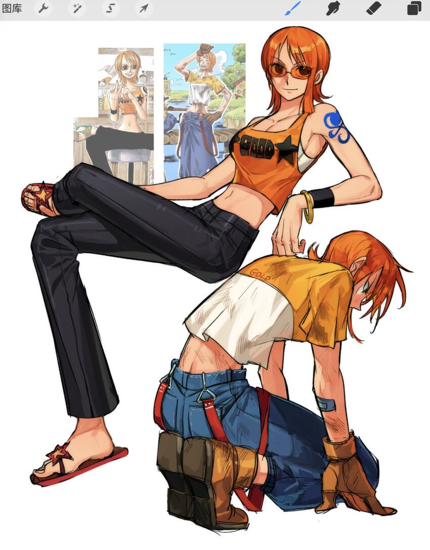 Nami (One Piece) Rule 34 Image