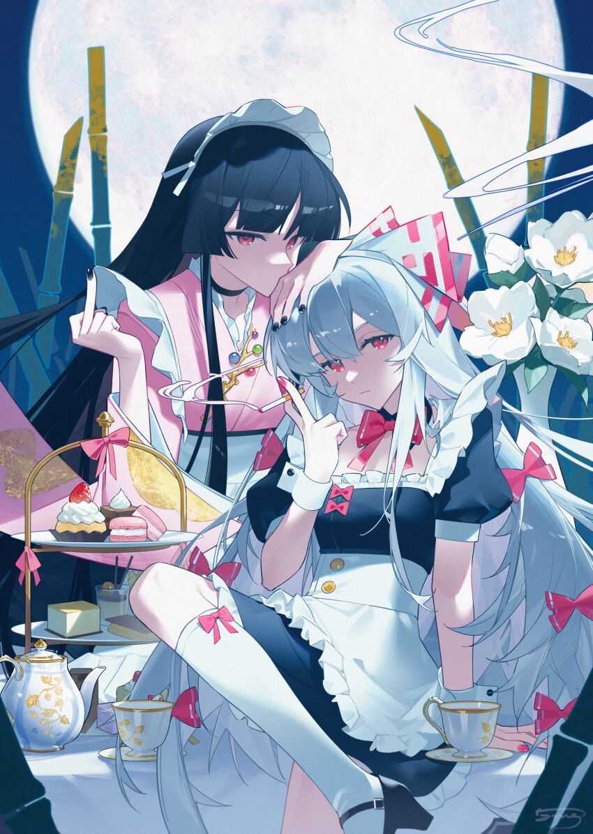 Fujiwara No Mokou (Touhou) Rule 34 Image