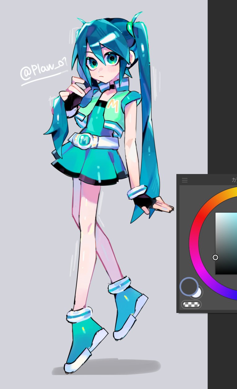 Hatsune Miku (Powerpuff Girls Z) Rule 34 Image