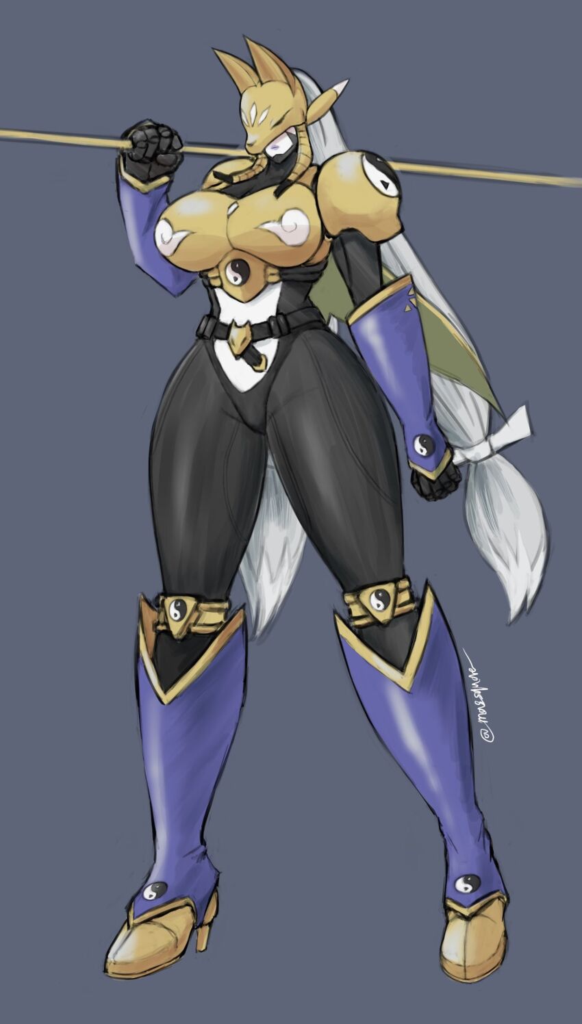 Sakuyamon (Digimon) Rule 34 Image