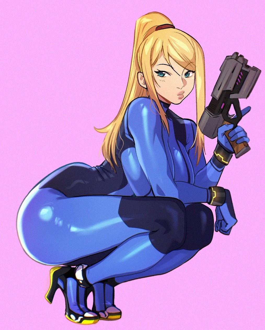 Samus Aran (Metroid) Rule 34 Image