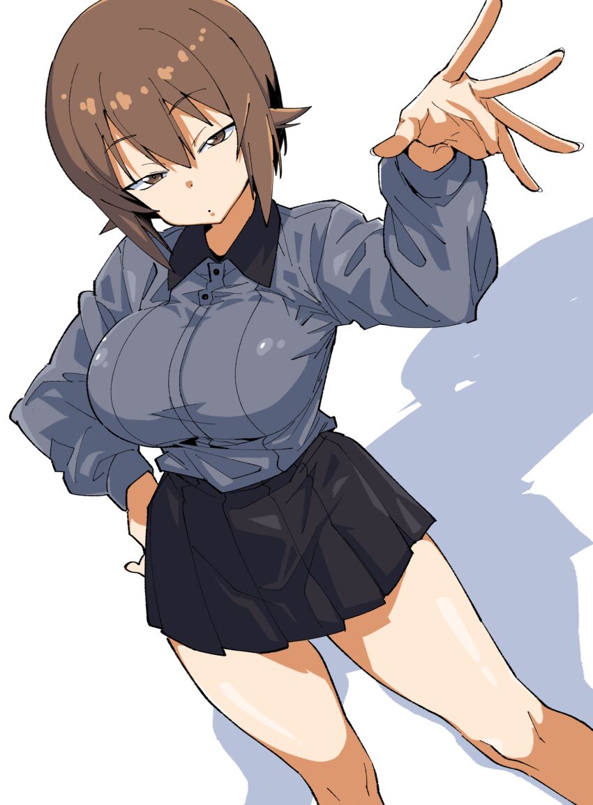 Nishizumi Maho (Girls Und Panzer) Rule 34 Image