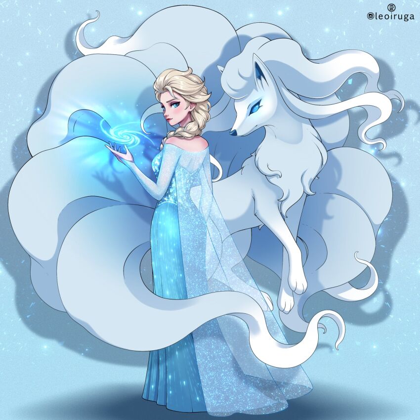 Alolan Ninetales (Frozen (Disney)) Rule 34 Image