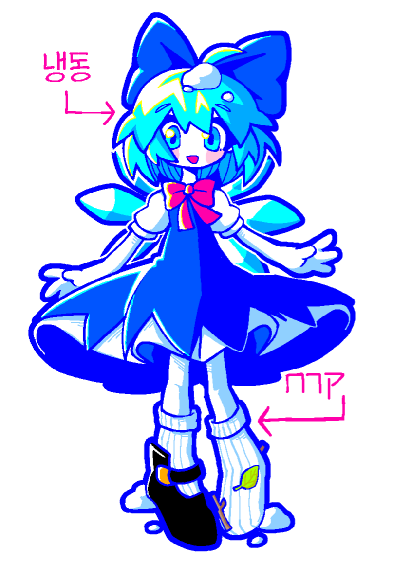 Cirno (Touhou) Rule 34 Image