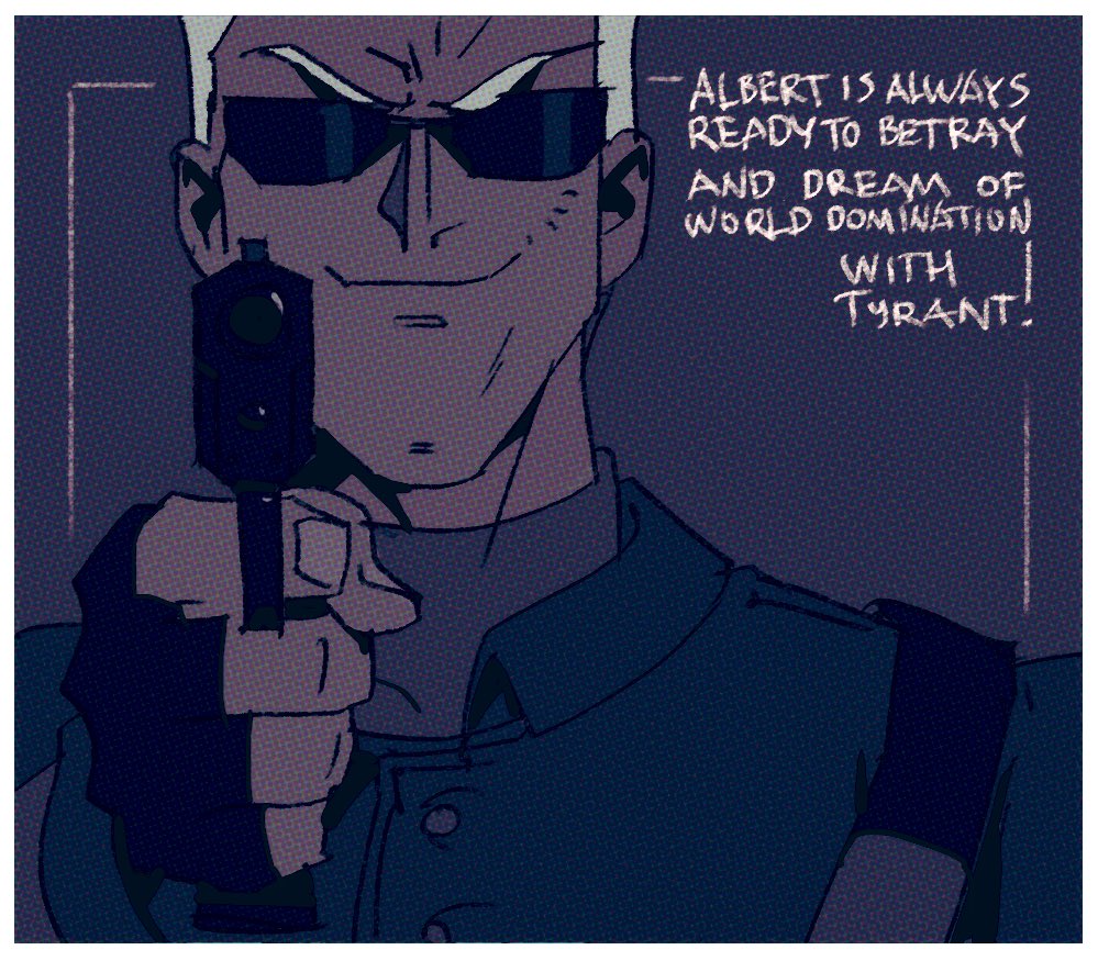 Albert Wesker (Resident Evil) Rule 34 Image