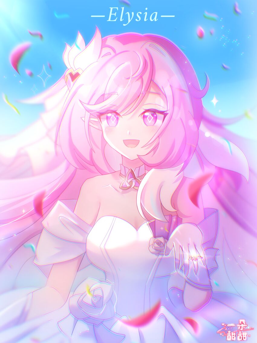Elysia (Herrscher Of Human: Ego) (Honkai Impact) Rule 34 Image