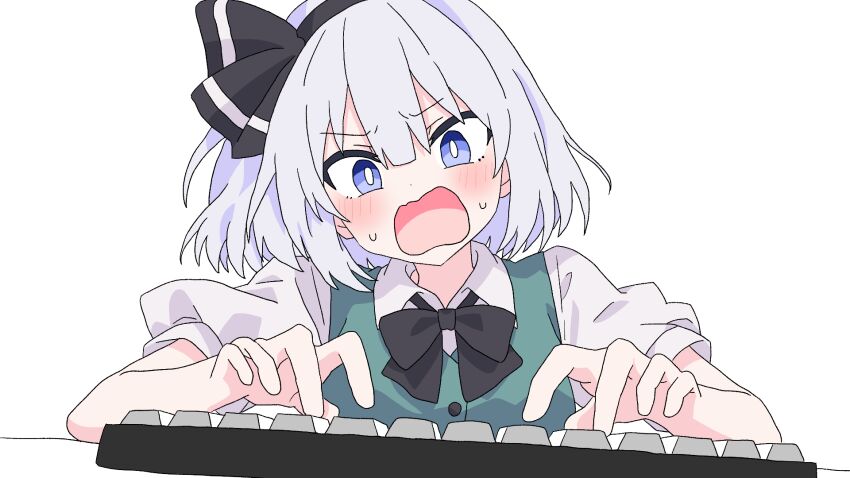 Konpaku Youmu (Touhou) Rule 34 Image