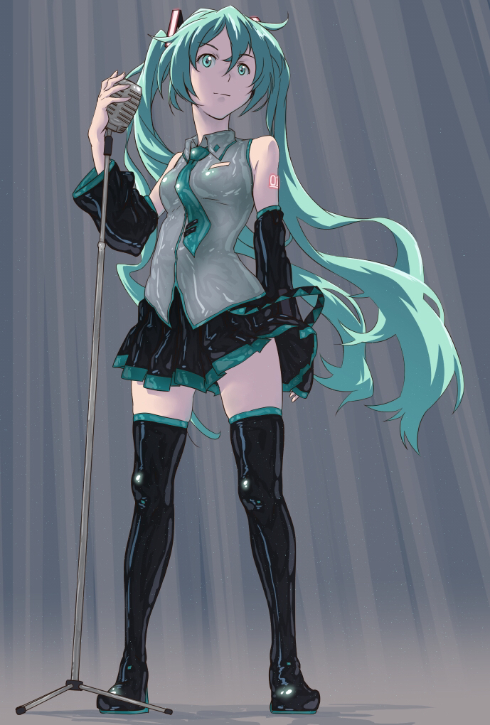 Hatsune Miku (Twintails Day) Rule 34 Image