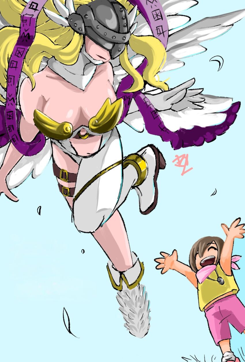 Angewomon (Digimon) Rule 34 Image