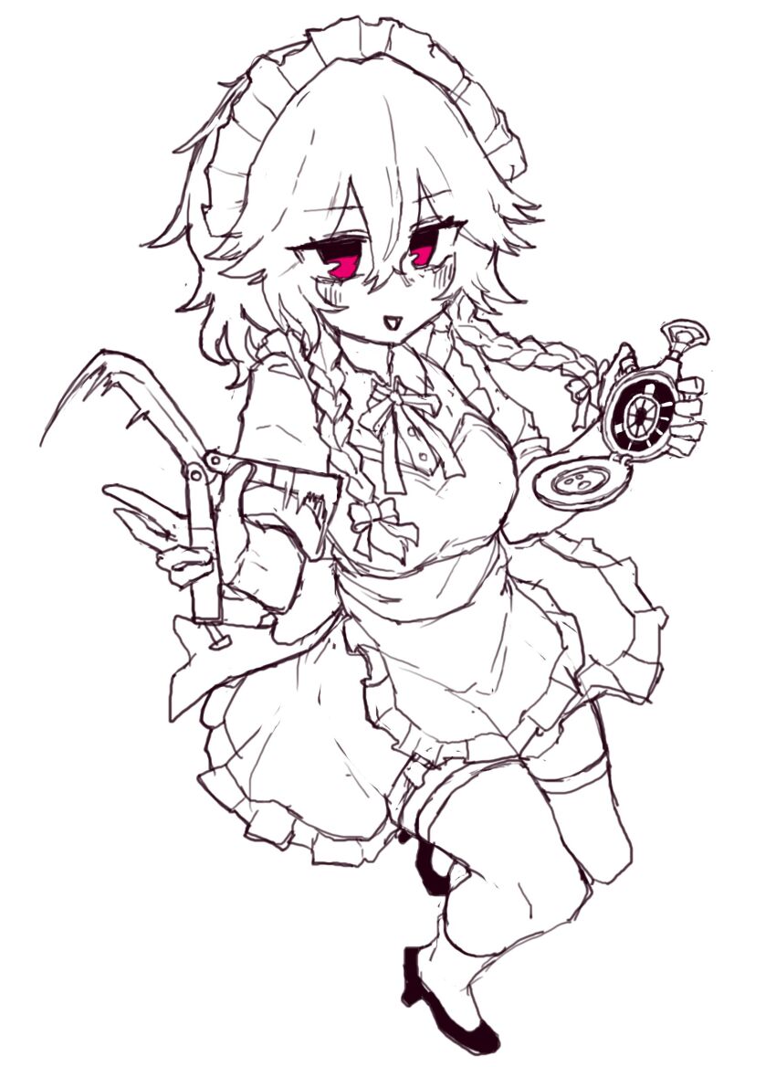 Izayoi Sakuya (Touhou) Rule 34 Image