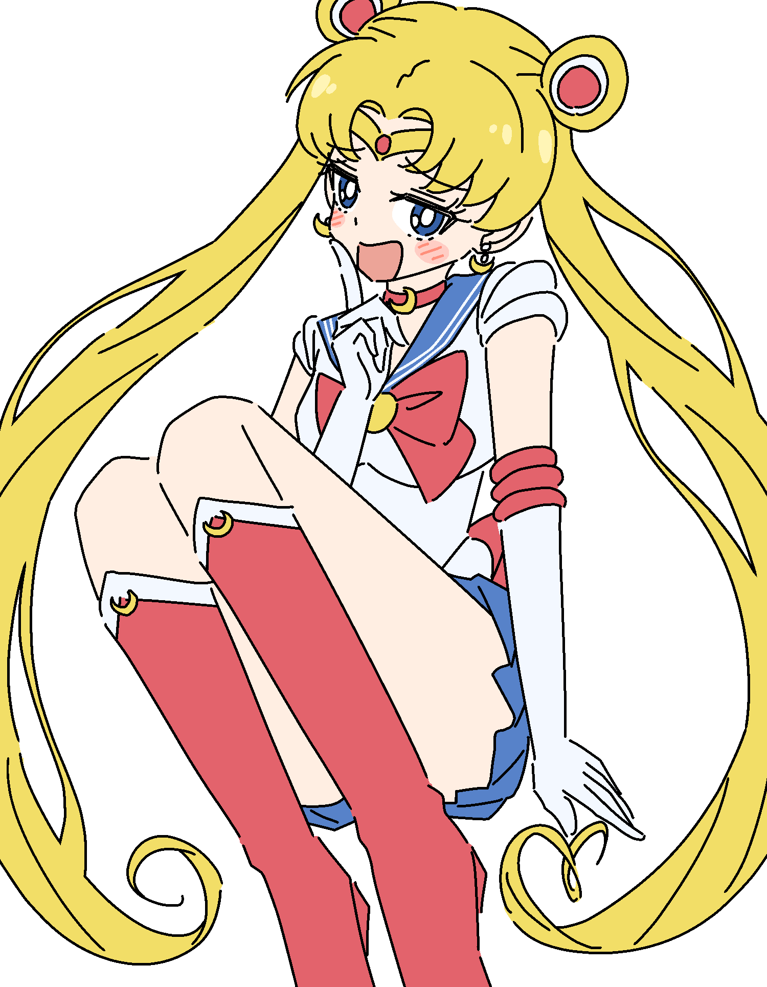 Sailor Moon (Bishoujo Senshi Sailor Moon) Rule 34 Image