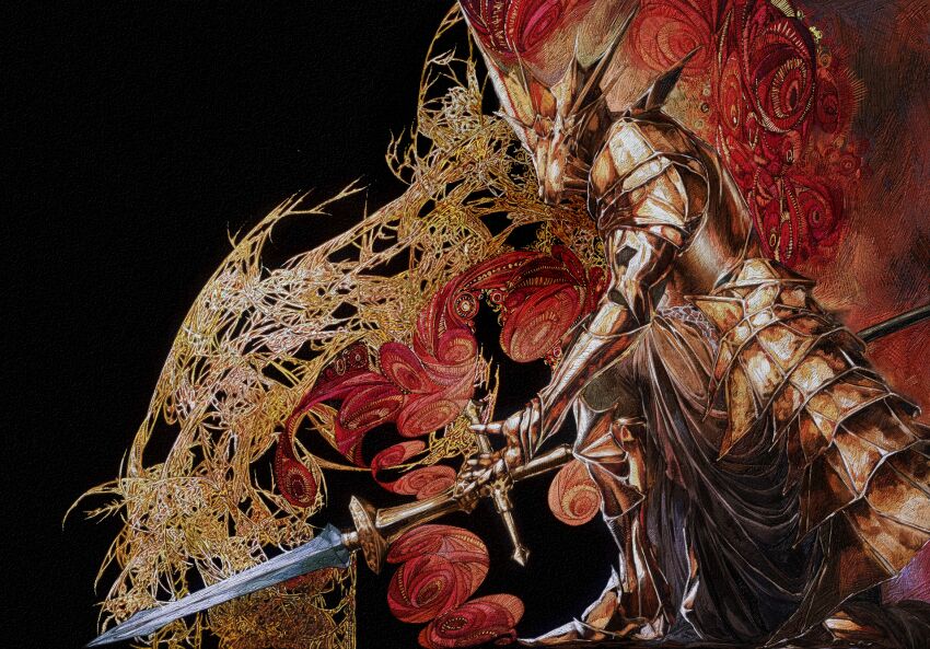 Dragon Slayer Ornstein (Dark Souls (Series)) Rule 34 Image