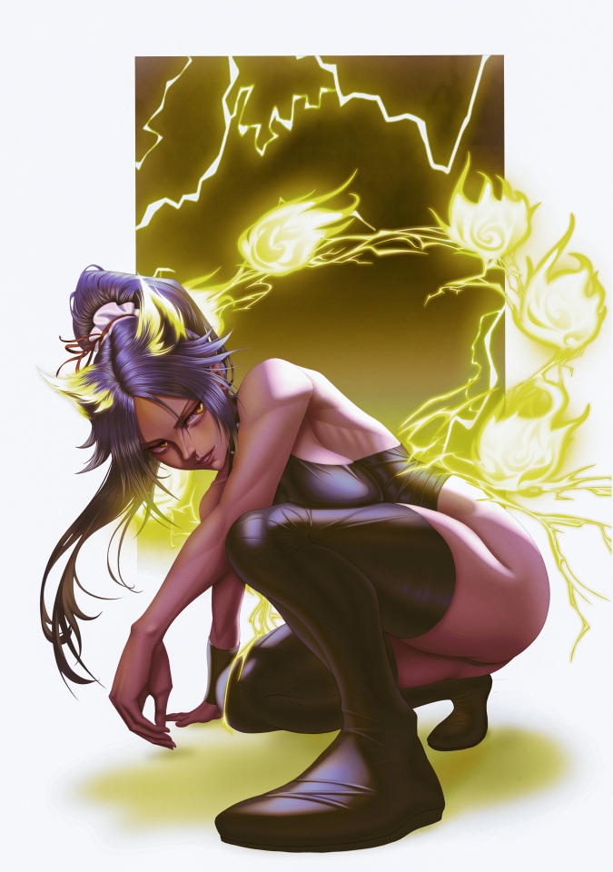 Shihouin Yoruichi (Bleach) Rule 34 Image