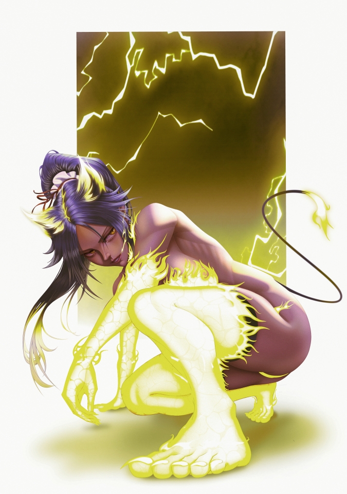 Shihouin Yoruichi (Bleach) Rule 34 Image