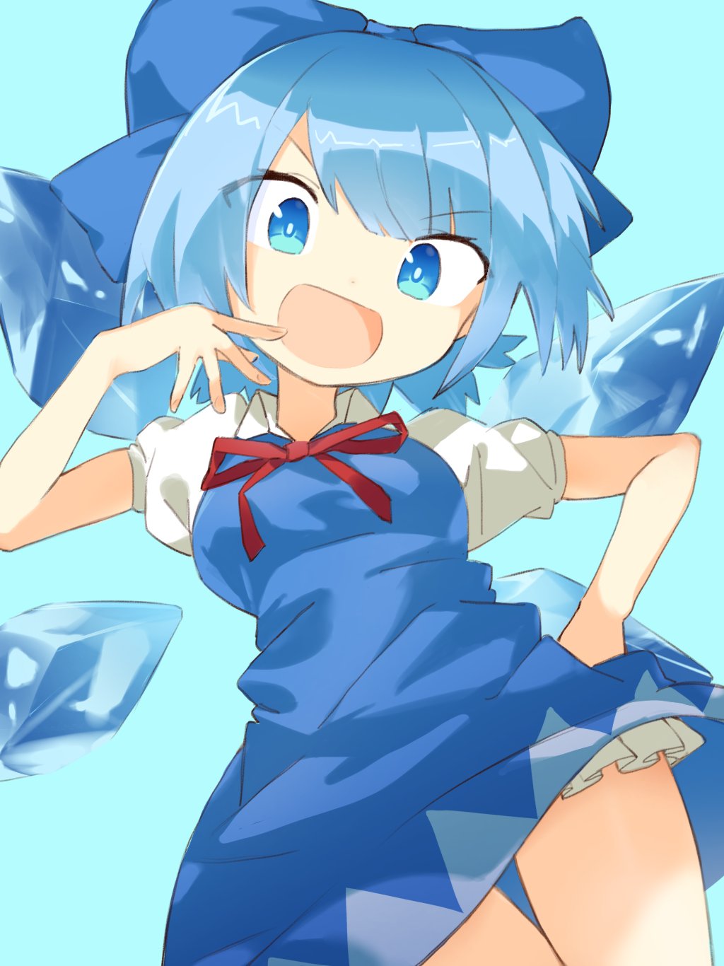 Cirno (Touhou) Rule 34 Image