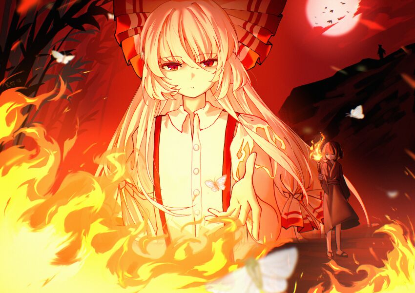 Fujiwara No Mokou (Fujiwara No Mokou (Young)) Rule 34 Image