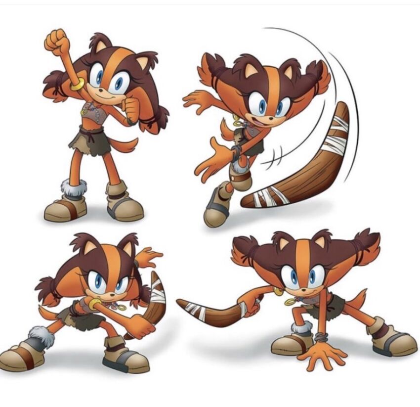 Sticks The Badger (Sonic (Series)) Rule 34 Image