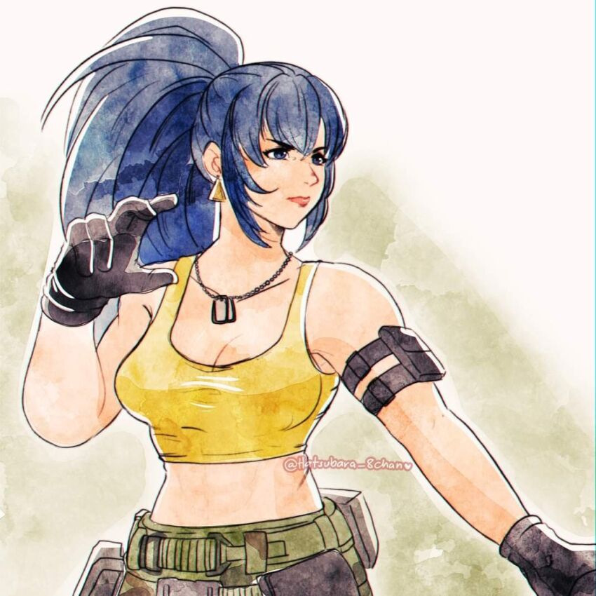 Leona Heidern (The King Of Fighters) Rule 34 Image