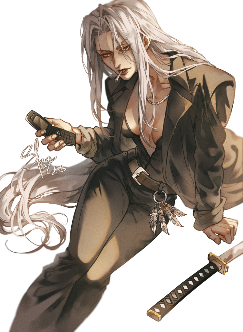 Sephiroth (Final Fantasy) Rule 34 Image