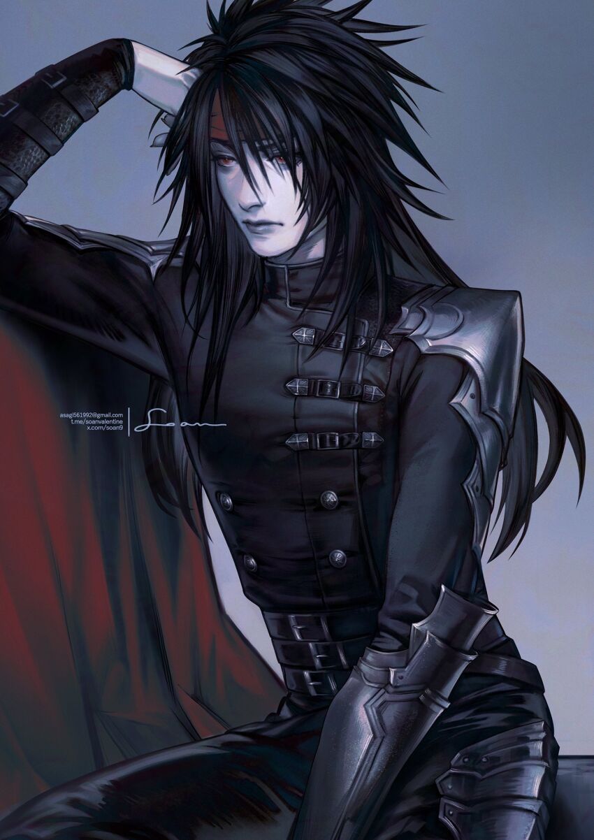 Vincent Valentine (Final Fantasy) Rule 34 Image