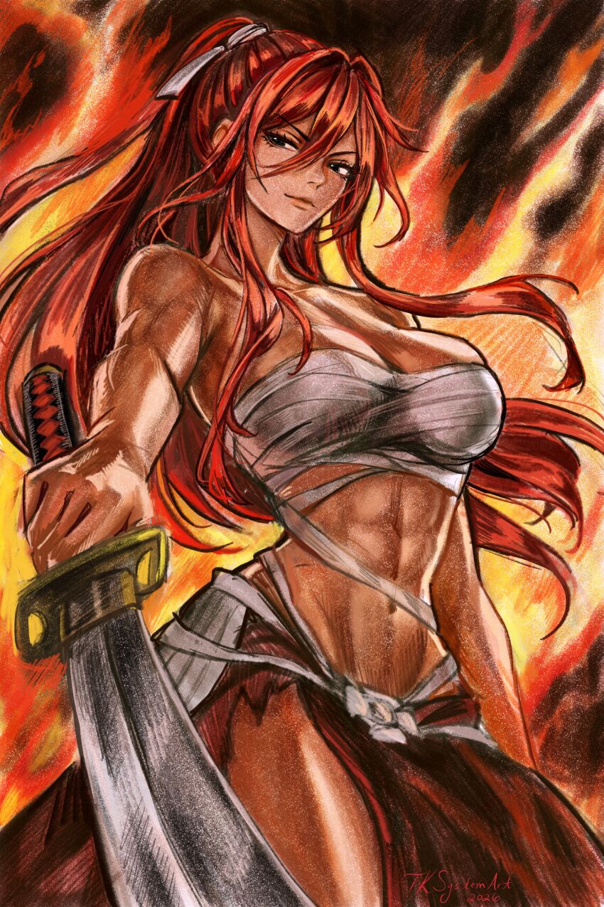 Erza Scarlet (Fairy Tail) Rule 34 Image