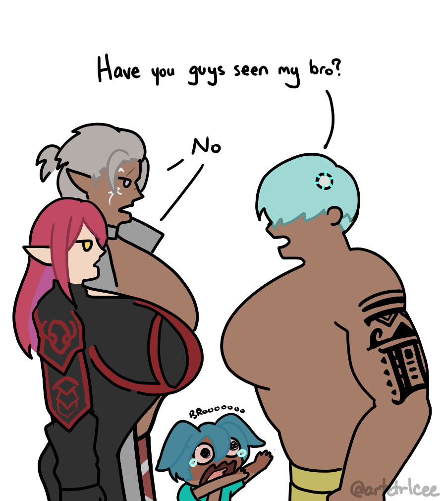 Elezen (Final Fantasy) Rule 34 Image