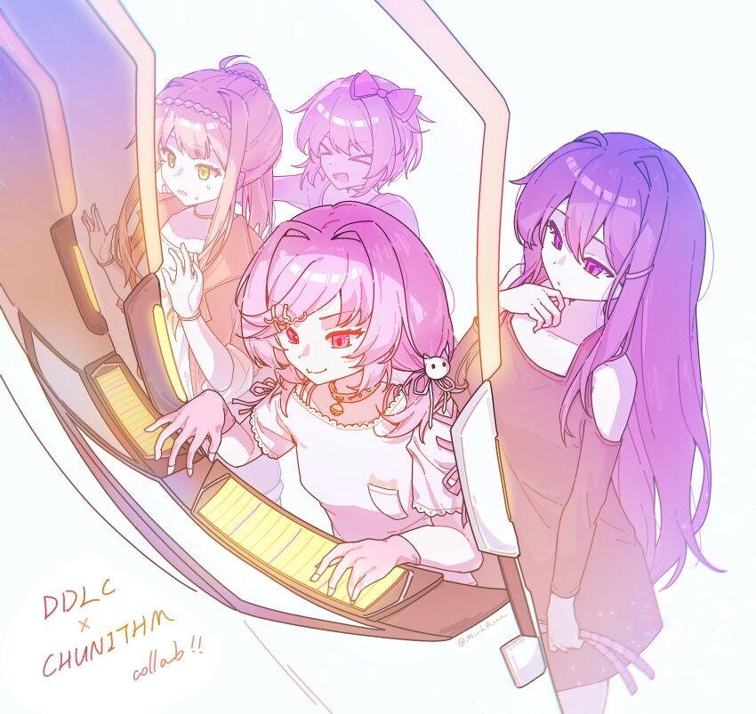 Monika (Doki Doki Literature Club) Rule 34 Image
