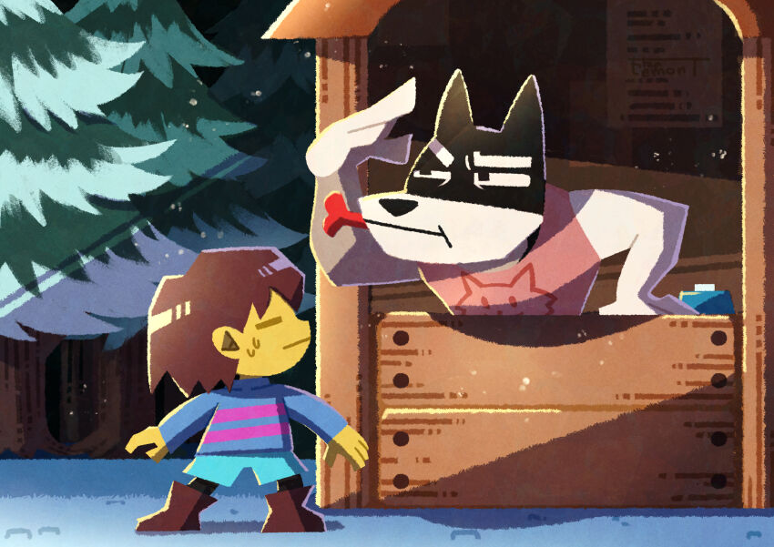 Doggo (Undertale) Rule 34 Image