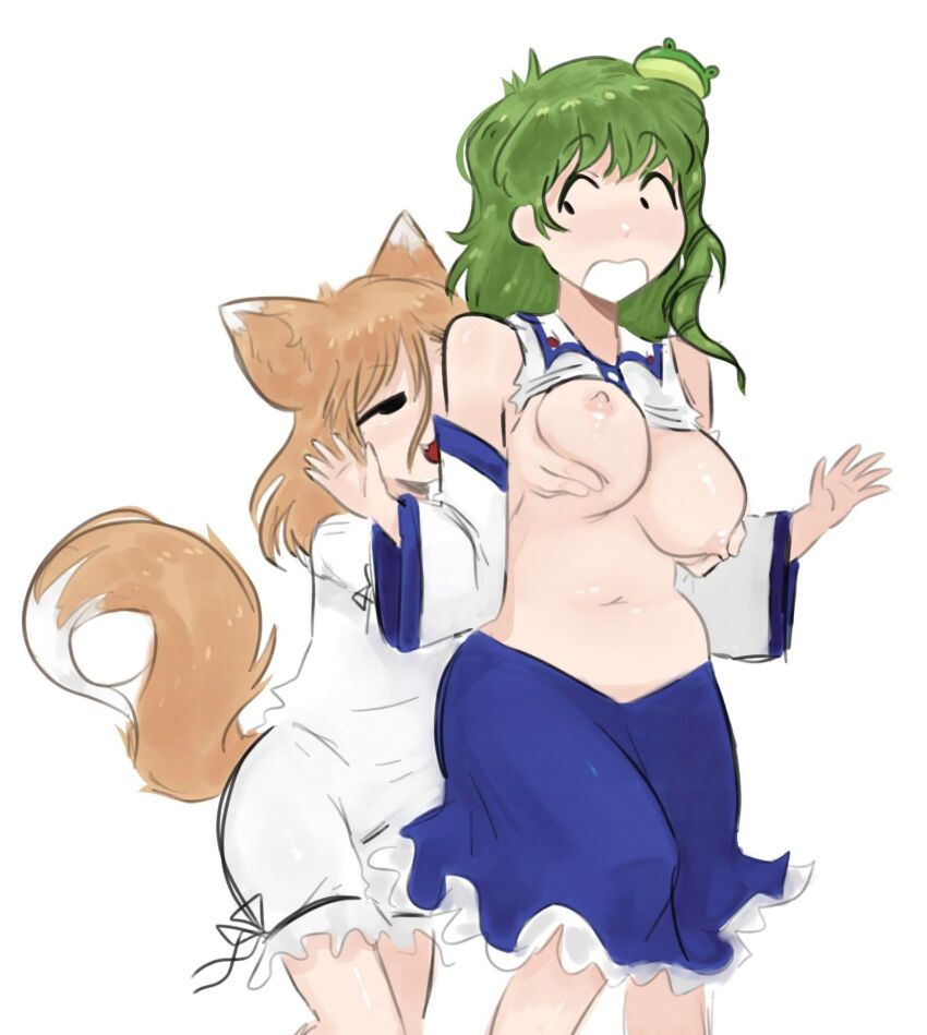 Kochiya Sanae (Touhou) Rule 34 Image