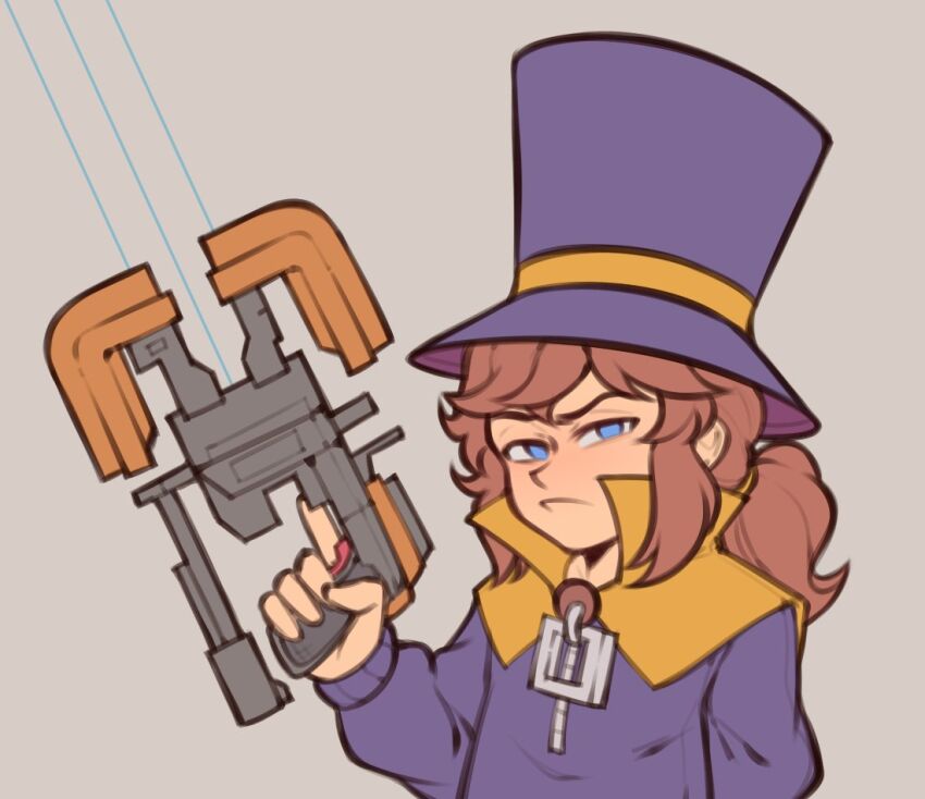 Hat Kid (A Hat In Time) Rule 34 Image