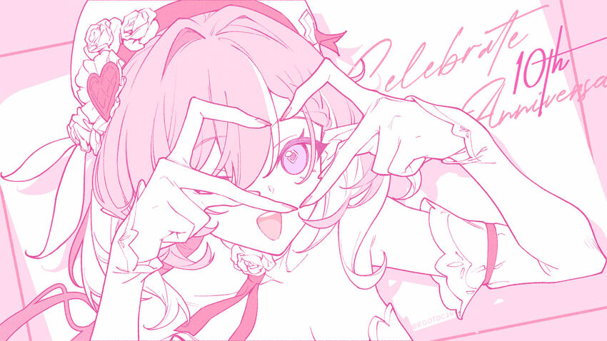 Elysia (Hi Love Elf) (Honkai Impact) Rule 34 Image