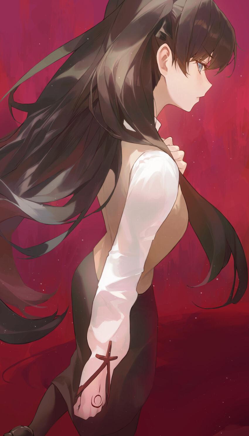 Tohsaka Rin (Fate/Stay Night) Rule 34 Image