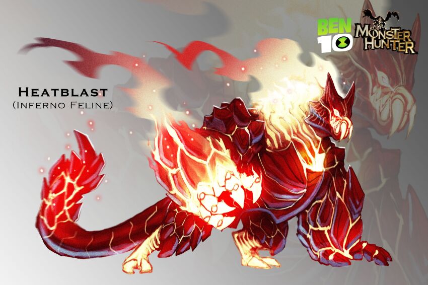 Heatblast (Ben 10) Rule 34 Image